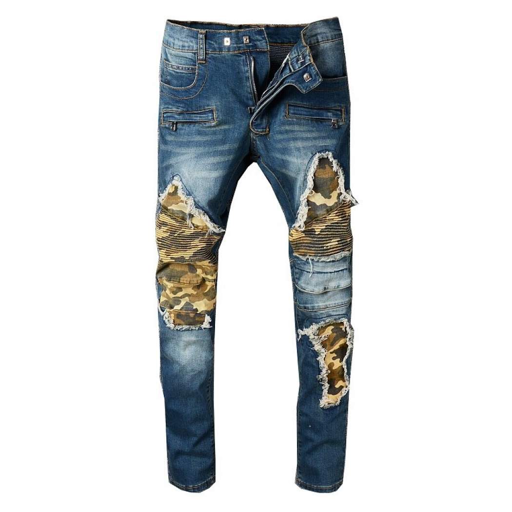 Luxurious Ripped Denim Jeans Pant For Men