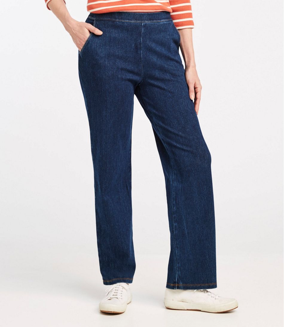 Straight Shape Denim Jeans Pant for Women